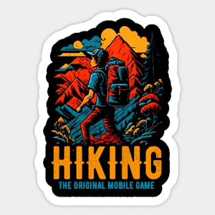 Hiking: The original mobile game Funny Sticker